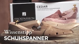 Wissenstipp Schuhspanner [upl. by Teraj]