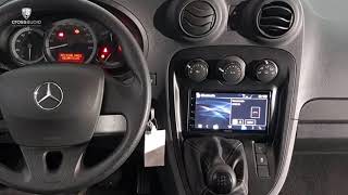 Sistema 2DIN Kenwood DMX7018 en Mercedes Citan con mueble a medida [upl. by Parks667]