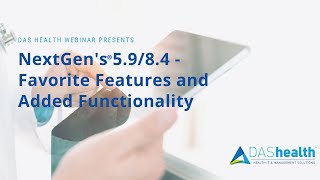 NextGen 592842 Favorite Features and Added Functionality [upl. by Etnelav974]
