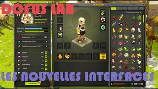 DOFUS REFONTE DES INTERFACES [upl. by Lunette]