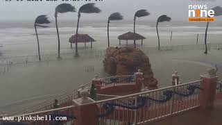 Cameras show Hurricane Milton closing in on Florida  News9 [upl. by Duomham]