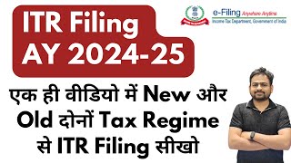 ITR Filing Online 202425  ITR1 Filing Online 202425  How to File Income Tax Return 2024 [upl. by Laing]