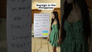 SAYINGS PART 1  Learn Tagalog Philippines [upl. by Paulo380]