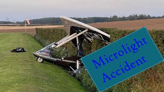 Microlight Accident [upl. by Asserat]