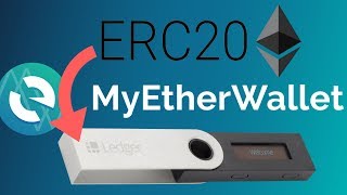 Store ERC20 Tokens On Hardware Wallet  Ledger Nano S  Trezor  MyEtherWallet [upl. by Ttelracs]