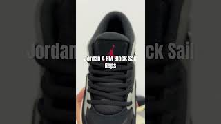 Unboxing Jordan 4 RM Black Sail sneakers sneakerhead sneakeraddict jordan4 jordanshoes jordans [upl. by Loren]