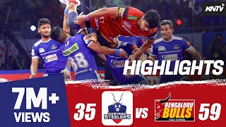 Pro Kabaddi 2019 Highlights  Bengaluru Bulls vs Haryana Steelers  Pawan Sehrawat 39 Raids points [upl. by Neerbas865]