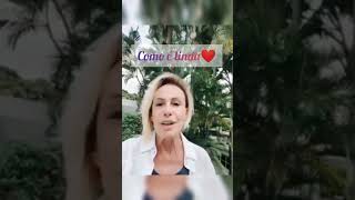 Ana Maria Braga aparece sem maquiagem [upl. by Otrebla143]