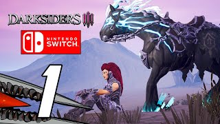 Darksiders 3  Nintendo Switch Gameplay Walkthrough Part 1 No Commentary [upl. by Cordie]