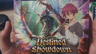 Opening a box of Destined Showdown dzbt04 Early [upl. by Chi]