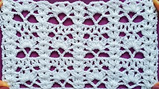 💎Hermosa Puntada a Ganchillo para PrincipiantePatrón Tejido a Crochet Crochet Patterns Stitches [upl. by Aruol883]