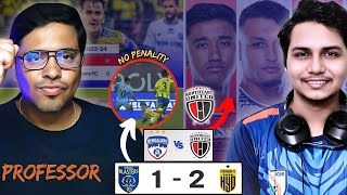 🔴 NorthEast United vs Bengaluru FC Prediction  🟡Kerala Blasters 1 vs 2 HFC Review ⏬Indian Football [upl. by Rondon]