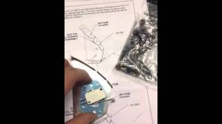 Vans RV7 Stall warning assembly [upl. by Zanas935]