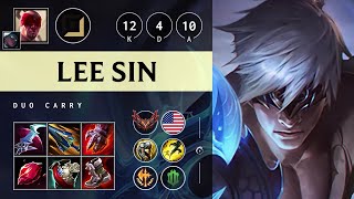 Lee Sin ADC vs KaiSa Legendary  NA Grandmaster Patch 1416 [upl. by Colton]