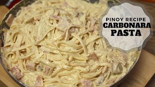 Creamy Carbonara Pasta  Christmas Recipe [upl. by Minetta398]