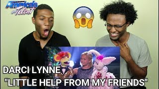 Darci Lynne Kid Ventriloquist Sings With A Little Help From Her Friends  AGT 2017 REACTION [upl. by Hourigan49]