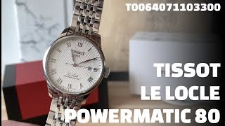 Tissot LeLocle Powermatic 80  The Classy Watch For All [upl. by Ellett]