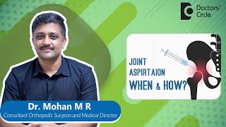 KNEE JOINT ASPIRATION for Arthritis Pain Relief amp Diagnosis jointpain Dr Mohan MRDoctors Circle [upl. by Ap]