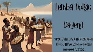 Dayenu דיינו Lemba Music African Jewish Music from the heart of Zimbabwe [upl. by Dollar]