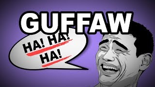 Learn English Words GUFFAW  Meaning Vocabulary with Pictures and Examples [upl. by Dwane]