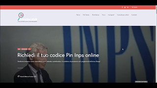 Richiedi Pin Inps online ecco come fare [upl. by Tasiana]