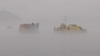 Boat sinks near Hong Kong after major collision [upl. by Camilia]