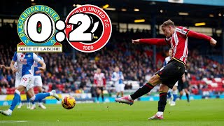 Blackburn Rovers 0 Sheffield United 2  Reaction [upl. by Cleasta]