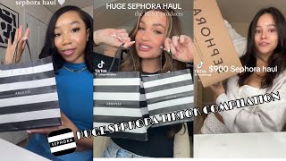 HUGE SEPHORA HAUL  TIKTOK COMPILATION  30 MINS [upl. by Esirtal]