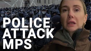 ProKremlin government ‘violently attacking MPs’ in Tbilisi  Tina Bokuchava [upl. by Hightower]