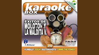 Chinga Tu Madre Karaoke Version [upl. by Nahsar540]