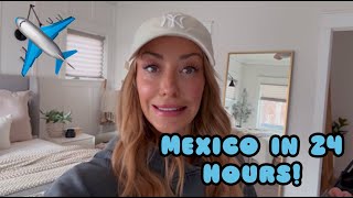 Catching A Mexico Flight in 24 Hours Day in the Life [upl. by Stig]