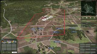 Wargame Red Dragon Ranked 4  Eurocorps No commentary [upl. by Aicaca]