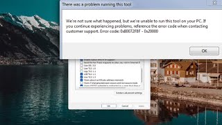 Solved Media Creation Tool Error 0x80072f8f – 0x20000 [upl. by Fulbright922]