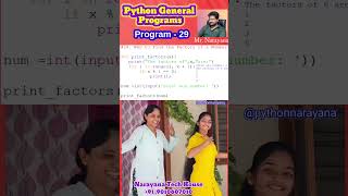 Python General Program  29 [upl. by Llahsram981]