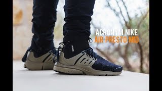 Nike Presto Acronym On Feet [upl. by Ramas]