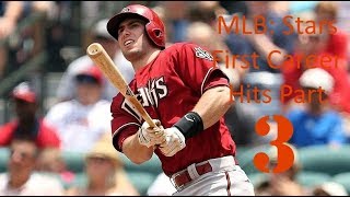 MLB Stars First Career Hit Part 3 [upl. by Aropizt187]