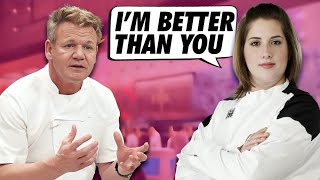 Gordon Ramsay vs Ignorant Chefs Hell’s Kitchen [upl. by Hoisch]