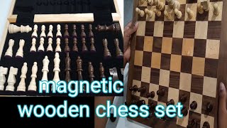 My favourite game chess ♟️magnatic chess unboxing video sudhamayisoochana [upl. by Litton933]