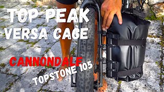 Top Peak Versa Cage on Cannondale Topstone 105 [upl. by Weidman]