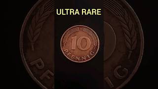 ULTRA Rare Error Coin 10 Pfennig Germany Worth Big Money [upl. by Eiramlatsyrc]