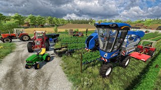 Vendange des RAISINS  Mise en palox amp mini tracteurs en action  Farming Simulator 22 [upl. by Wendie209]