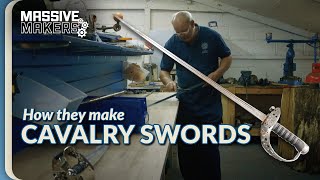 How Cavalry Swords Are Still Made Today  Battle Factory [upl. by Scrivens912]