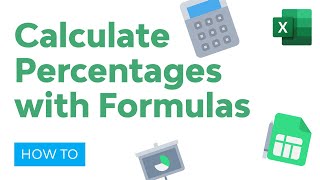 How to Calculate Percentages in Excel with Formulas [upl. by Ayotnahs]