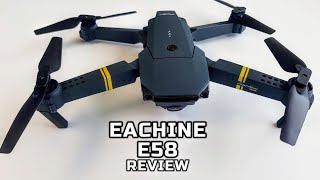 Eachine E58 Drone Unboxing and Review [upl. by Blodget752]