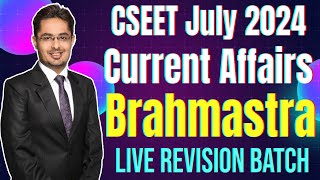 FREE CSEET Current Affairs Video Lectures July 2024  CSEET July 2024 Current Affairs Video Classes [upl. by Maurreen]