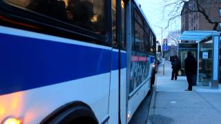 MTA Bus Roxbury Bound Orion 5 157 Q22 at Seagirt Ave amp Crest Road [upl. by Nations]