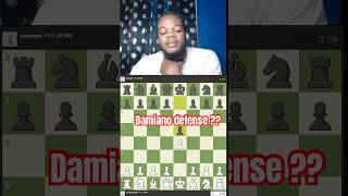 Punishing the Damiano defense chess chesscom chessopening chesstraps [upl. by Graves]