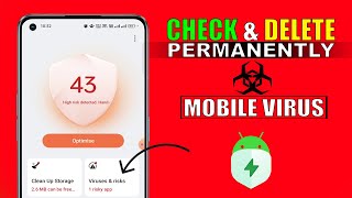 How To Check Virus On Android Phone  Mobile Se Virus Kaise Hataye [upl. by Nilauqcaj]