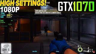 PayDay 2 GTX 1070  1080p High [upl. by Billmyre]