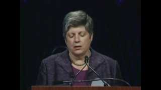 Janet Napolitano Keynote Remarks at ASIS 2012 [upl. by Rothstein]